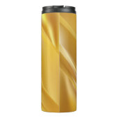 金ゴールドグラデーションの対角線 タンブラー (裏面)