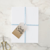 金ゴールドグラデーショングリッター60とサッシー60誕生日 ギフトタグ (より糸付き)