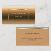 金ゴールドグラデーションプロフェッショナル 名刺 (正面/裏面)