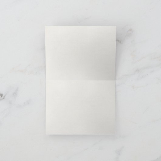 金ゴールドグラマーグリッター紙吹雪ベミーメイド・オブ・オーナー(花嫁付き添い人) 招待状 (内部)