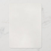 金ゴールドグラマーグリッター結婚紙吹雪のメニュー メニュー (裏面)