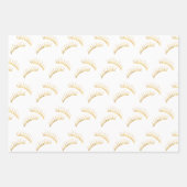 金ゴールドグラムまつげ ラッピングペーパーシート (正面2)