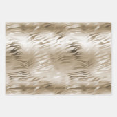 金ゴールドグラムアニマルプリント ラッピングペーパーシート (正面2)