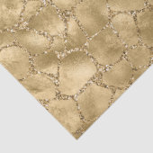 金ゴールドグラムグリッターキリンプリント 薄葉紙 (詳細)