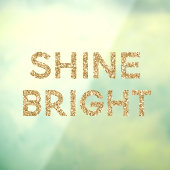 金ゴールドグラムグリッターシャインブライト ウィンドウサイン (シート3)