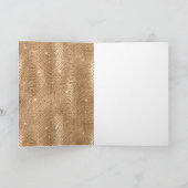 金ゴールドグラムグリッタースネークスキン カード (内部)