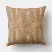 金ゴールドグラムグリッタースネークスキン クッション (裏面)