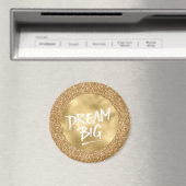 金ゴールドグラムグリッタースパークルグリッツドリームビッグ マグネット (インサイチュ (食洗機))