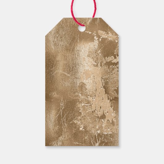 金ゴールドグラムグリッタースパークル ギフトタグ (裏面)