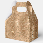 金ゴールドグラムグリッターヒョウ印刷 フェイバーボックス (裏面)