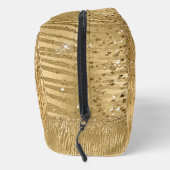 金ゴールドグラムグリッツゼブラプリントフェイクグリッター ドップキット (右)