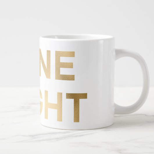 金ゴールドグラムシャインブライトクリスマス ジャンボコーヒーマグカップ (右)