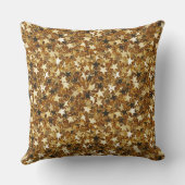 金ゴールドグラムスパークルスター クッション (裏面)
