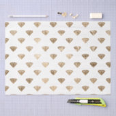 金ゴールドグラムダイヤモンド 薄葉紙 (クラフト)