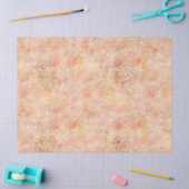 金ゴールドグラムピガーリーーチピンク赤面レオパードプリント 薄葉紙 (クラフト)