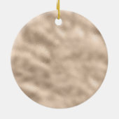 金ゴールドグラムミントピンク絞り染めやさしさ事項ハート セラミックオーナメント (裏面)