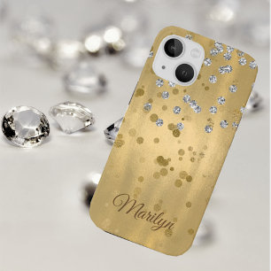 金ゴールドグラム iPhone 13ケース