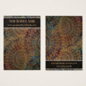 金ゴールドグランジマンダライヤリングホルダー表示カード (正面&裏面)