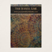 金ゴールドグランジマンダライヤリングホルダー表示カード (正面)