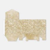 金ゴールドグリジーグリッターの好意ボックス フェイバーボックス (折り畳みなし)