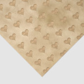 金ゴールドグリッジグリッターラブハート 薄葉紙 (詳細)