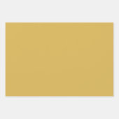 金ゴールドグリッターと黒抽象芸術 ラッピングペーパーシート (正面3)