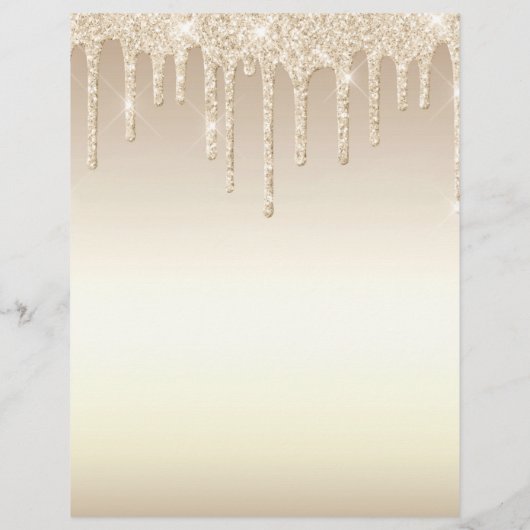 金ゴールドグリッターまつげ延長同意型枠 チラシ (裏面)