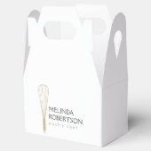 金ゴールドグリッターウィスクベーカリーゲーブルボックス愛用ボックス フェイバーボックス (オープン)