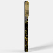 金ゴールドグリッターウォーターカラーラグジュアリー Case-Mate iPhoneケース (裏面 / 右)