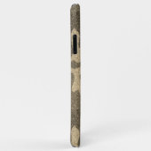 金ゴールドグリッターカモフラージュパーソナライズされたトラックデコール Case-Mate iPhoneケース (裏面/右)