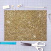 金ゴールドグリッターキラキラキラキラキラキラキラキラキラキラキラ輝かわいらしく 薄葉紙 (クラフト)