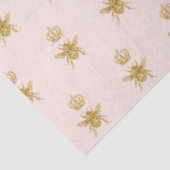 金ゴールドグリッタークイーンビークラウン赤面ピンクベビーガール 薄葉紙 (詳細)