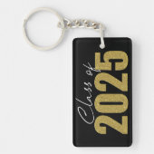 金ゴールドグリッタークラス2025 キーホルダー (正面)