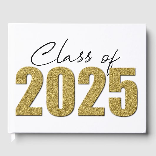 金ゴールドグリッタークラス2025 ゲストブック (正面)