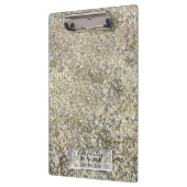 金ゴールドグリッタークラッレシモダンックグラムスパークル クリップボード (左)