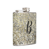 金ゴールドグリッタークラッレシモダンックグラムスパークル フラスク (右)