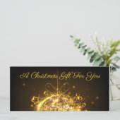 金ゴールドグリッタークリスマスバルブエレガントのモダン休日 (スタンド正面)