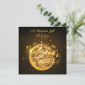 金ゴールドグリッタークリスマスバルブエレガント休日 (スタンド正面)