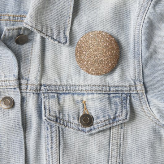 金ゴールドグリッターグラマーパーティーフェスティバル光の輝き 缶バッジ (インサイチュ)