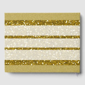 金ゴールドグリッターゴールデン結婚ズ記念日 ゲストブック (裏面)