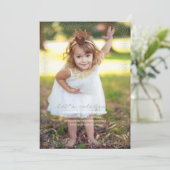 金ゴールドグリッターゴールデン誕生日招待状 招待状 (スタンド正面)