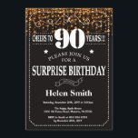 金ゴールドグリッターサプライズ90th誕生日招待状 招待状<br><div class="desc">金ゴールドグリッターサプライズ90番目の誕生日招待状。ホワイトタイポグラフィ。黒と白の黒板の背景大人の誕生日。男女誕生日10代の少年女性のデイ招待状第13回第15回第16回第18回第20回第21回第30回第40回第60回第70回第80回第90回第100回。年齢に関係なく。さらにカスタマイズするには、「クリックカスタマイズit」ボタンをクリックし、デザインツールを使用してこのテンプレートを変更してください。</div>