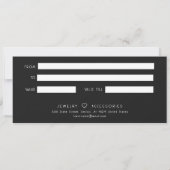 金ゴールドグリッターサロン店商品券 (裏面)