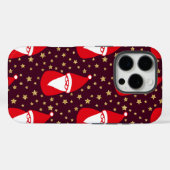 金ゴールドグリッターサンタスターリーナイト Case-Mate iPhoneケース (裏面 (横))