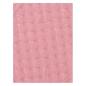 金ゴールドグリッターシティドットオンキャンディピンク テーブルクロス (正面)