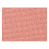 金ゴールドグリッターシティドットオンコーラルピンクテーブルクロス テーブルクロス (正面(横))