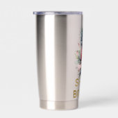 金ゴールドグリッターシャインパイナップル 保温保冷タンブラー (右面)