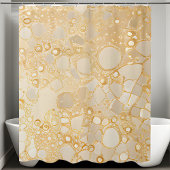 金ゴールドグリッターシークインシャワーカーテン シャワーカーテン