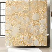 金ゴールドグリッターシークインシャワーカーテン シャワーカーテン