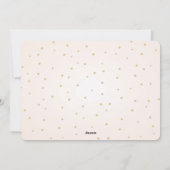 金ゴールドグリッタージョイフォトクリスマスカード シーズンカード (裏面)